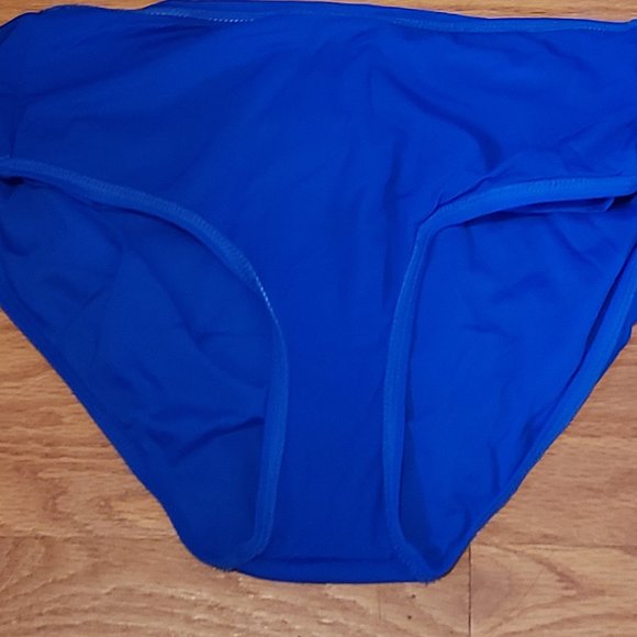 JUICY Couture BLUE Nautical Swim Bottoms Hearts XL - Picture 6 of 9